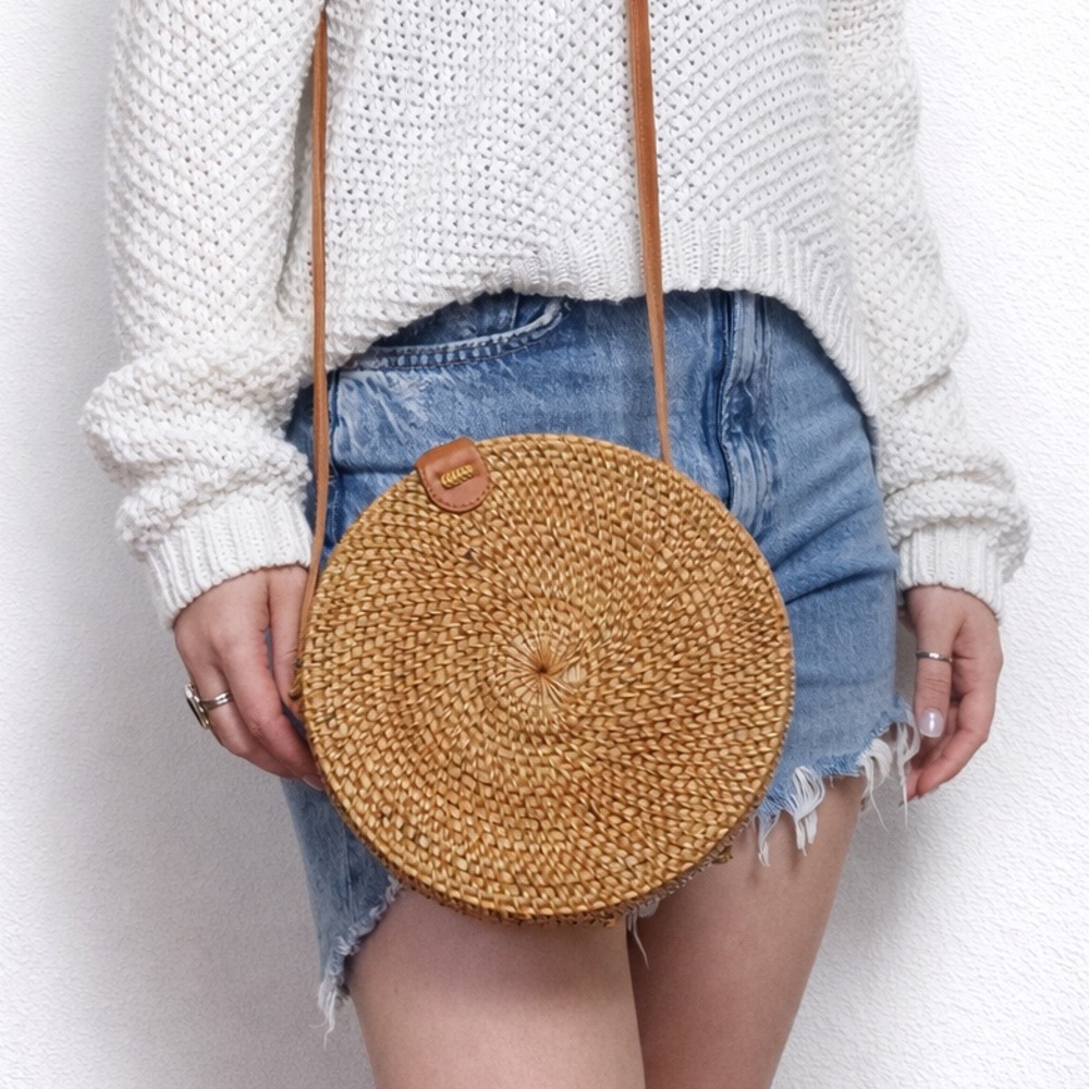 Wicker Purse